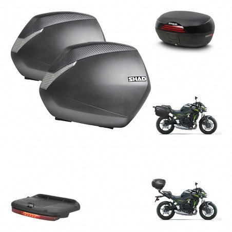 SHAD SH46 trunk + mounting bracket SH36 suitcases accessories 45 L KIT-459138