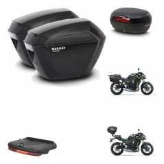 SHAD Baul SH46 + soporte montaje maletas sh23 accesorios 45 L KIT-459140