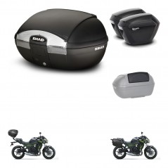 SHAD SH23 suitcases + mounting bracket SH45 trunk accessories KIT-459249