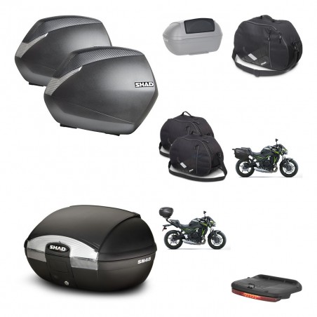 SHAD Baul SH45 + soporte montaje maletas SH36 accesorios KIT-459303