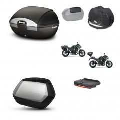 SHAD Maletas SH35 PREMIUM + soporte montaje baul SH45 accesorios KIT-459305