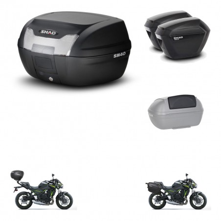 SHAD Maletas sh23 + soporte montaje baul SH40 accesorios KIT-459316