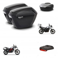 SHAD SH59 trunk + mounting bracket sh23 suitcases accessories 59L KIT-459458