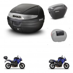 SHAD SH23 alu suitcases + mounting bracket SH29 trunk accessories KIT-459524