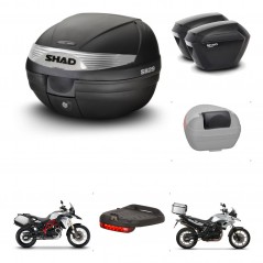 SHAD SH23 suitcases + mounting bracket SH29 trunk accessories KIT-459591