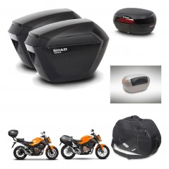 SHAD Baul SH46 + soporte montaje maletas sh23 accesorios 45 L KIT-459595