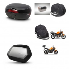 SHAD SH35 PREMIUM suitcases + mounting bracket SH46 trunk accessories 45 L KIT-459597