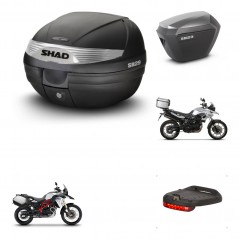 SHAD Maletas sh23 alu + soporte montaje baul SH29 accesorios KIT-459668