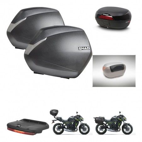 SHAD Baul SH46 + soporte montaje maletas SH36 accesorios 45 L KIT-459672