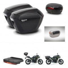 SHAD SH46 trunk + mounting bracket sh23 suitcases accessories 45 L KIT-459674