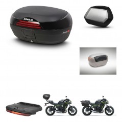 SHAD SH35 PREMIUM suitcases + mounting bracket SH46 trunk accessories 45 L KIT-459675