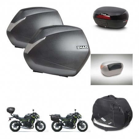 SHAD Baul SH46 + soporte montaje maletas SH36 accesorios 45 L KIT-459732
