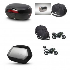 SHAD SH35 PREMIUM suitcases + mounting bracket SH46 trunk accessories 45 L KIT-459736