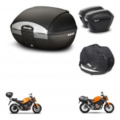 SHAD Maletas sh23 + soporte montaje baul SH45 accesorios KIT-459774