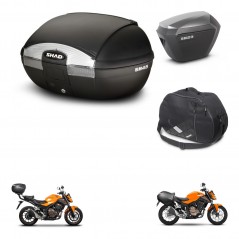 SHAD Maletas sh23 alu + soporte montaje baul SH45 accesorios KIT-459777