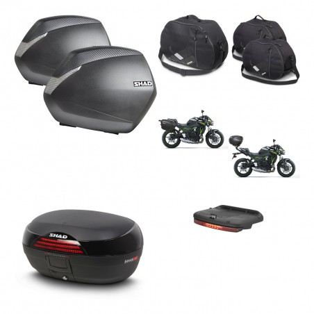 SHAD Baul SH46 + soporte montaje maletas SH36 accesorios 45 L KIT-459844