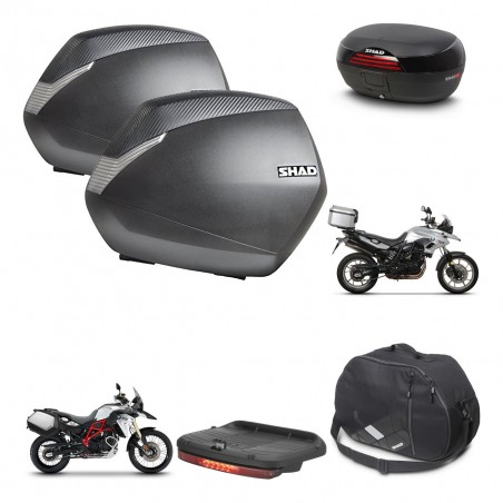 SHAD Baul SH46 + soporte montaje maletas SH36 accesorios 45 L KIT-459849