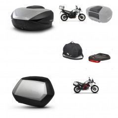 SHAD SH35 PREMIUM suitcases + mounting bracket SH59 trunk accessories 59L KIT-459913