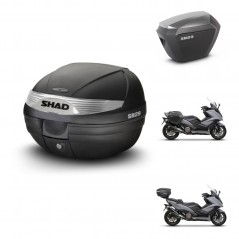 SHAD SH23 alu suitcases + mounting bracket SH29 trunk KIT-459959