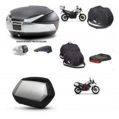 SHAD SH35 PREMIUM suitcases + mounting bracket SH48 trunk backrest cover accessories KIT-460003