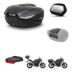 SHAD SH35 PREMIUM suitcases + mounting bracket SH58 trunk accessories KIT-460129