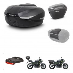 SHAD Maletas sh23 alu + soporte montaje baul SH58 accesorios KIT-460131