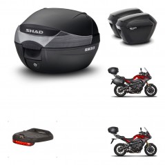 SHAD Maletas sh23 + soporte montaje baul SH33 accesorios KIT-460138