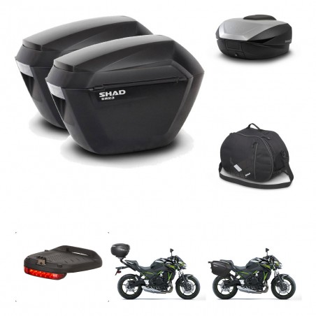 SHAD Baul SH59 + soporte montaje maletas sh23 accesorios 59L KIT-460177