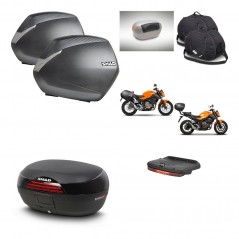 SHAD Baul SH46 + soporte montaje maletas SH36 accesorios 45 L KIT-460182