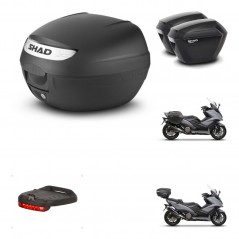 SHAD Maletas sh23 + soporte montaje baul SH26 accesorios KIT-460199