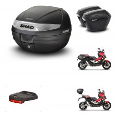 SHAD SH23 suitcases + mounting bracket SH29 trunk accessories KIT-460273
