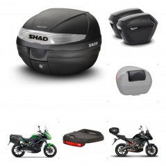 SHAD Maletas sh23 + soporte montaje baul SH29 accesorios KIT-460283