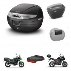 SHAD Maletas sh23 alu + soporte montaje baul SH29 accesorios KIT-460284