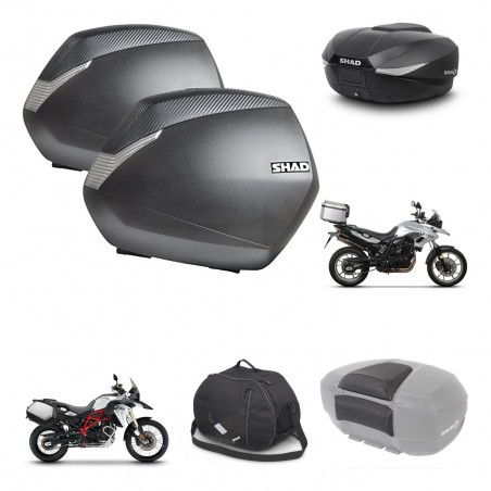SHAD Baul SH58 + soporte montaje maletas SH36 accesorios KIT-460317
