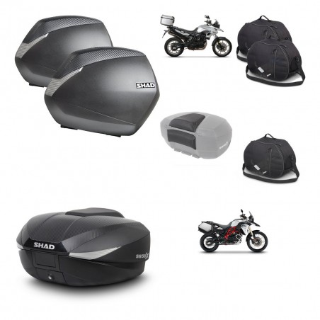 SHAD Baul SH58 + soporte montaje maletas SH36 accesorios KIT-460318