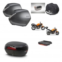 SHAD Baul SH46 + soporte montaje maletas SH36 accesorios 45 L KIT-460347