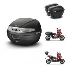 SHAD SH23 suitcases + mounting bracket SH29 trunk KIT-460378