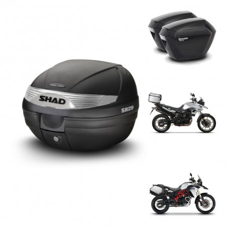 SHAD Maletas sh23 + soporte montaje baul SH29 KIT-460538