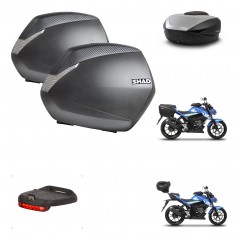 SHAD SH59 trunk + mounting bracket SH36 suitcases accessories 59L KIT-460545