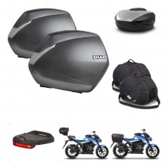 SHAD SH59 trunk + mounting bracket SH36 suitcases accessories 59L KIT-460546