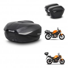 SHAD Maletas sh23 + soporte montaje baul SH58 KIT-460636