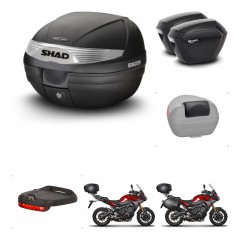 SHAD Maletas sh23 + soporte montaje baul SH29 accesorios KIT-460662
