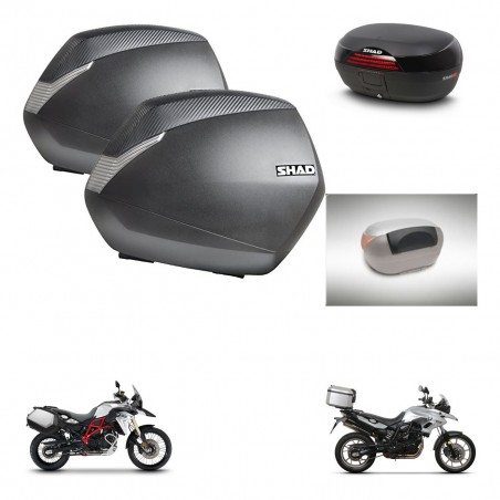 SHAD Baul SH46 + soporte montaje maletas SH36 accesorios 45 L KIT-460664