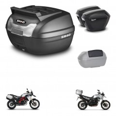 SHAD SH23 suitcases + mounting bracket SH40 trunk top grill accessories KIT-460688