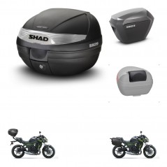 SHAD SH23 alu suitcases + mounting bracket SH29 trunk accessories KIT-460728