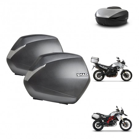 SHAD SH59 trunk + mounting bracket SH36 suitcases 59L KIT-460771