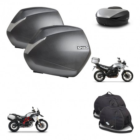 SHAD SH59 trunk + mounting bracket SH36 suitcases accessories 59L KIT-460772