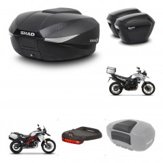 SHAD Maletas sh23 + soporte montaje baul SH58 accesorios KIT-460793