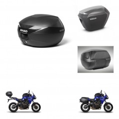 SHAD Maletas sh23 alu + soporte montaje baul SH39 accesorios KIT-460835