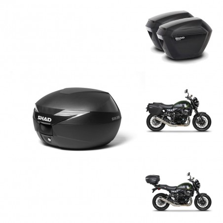 SHAD Maletas sh23 + soporte montaje baul SH39 KIT-460856